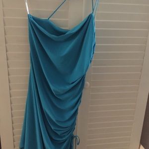 Laundry turquoise cocktail dress